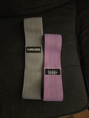 Nicole Miller Sport Purple Fabric Resistance Band
